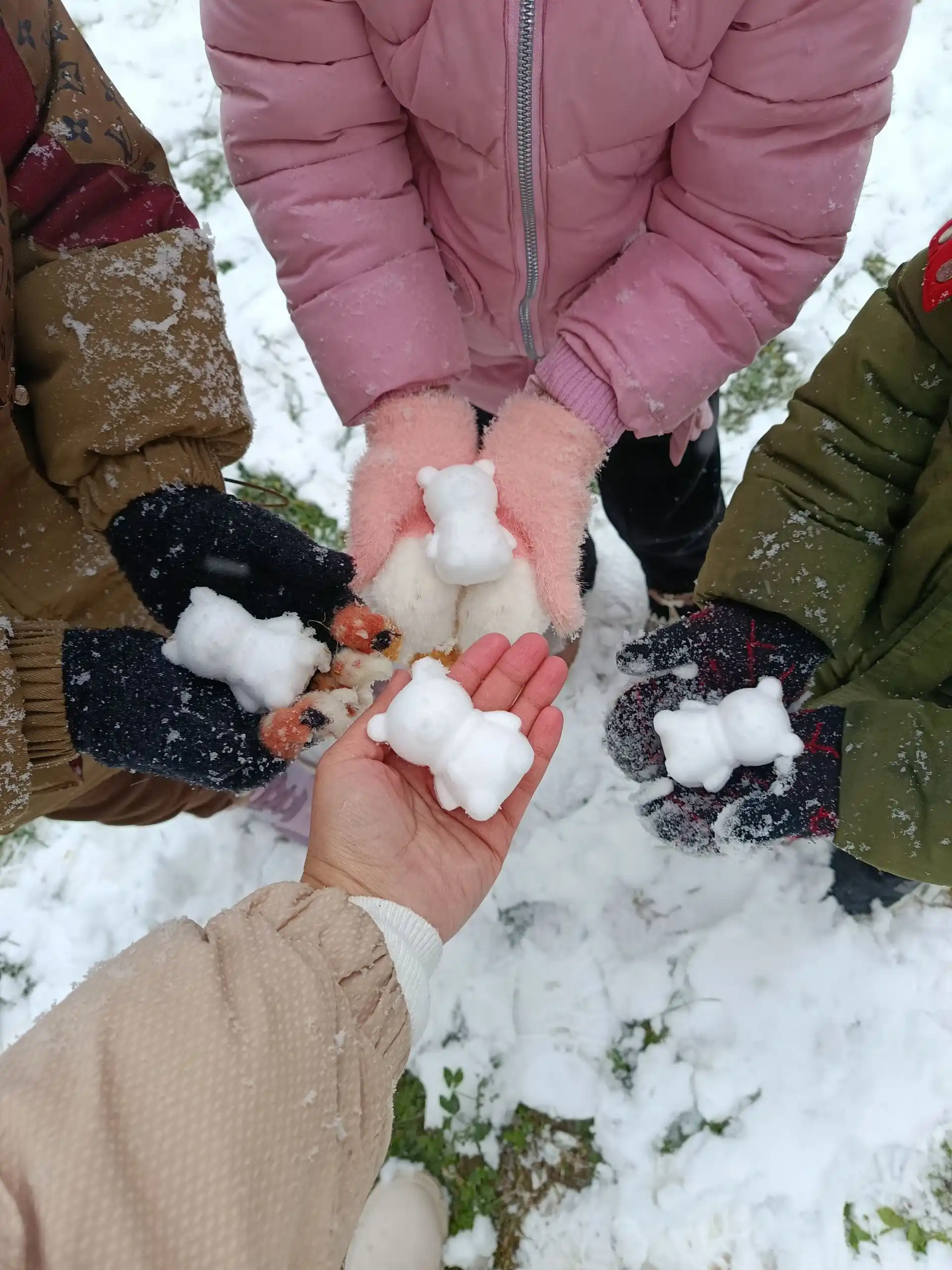 Форма для лепки снеговика