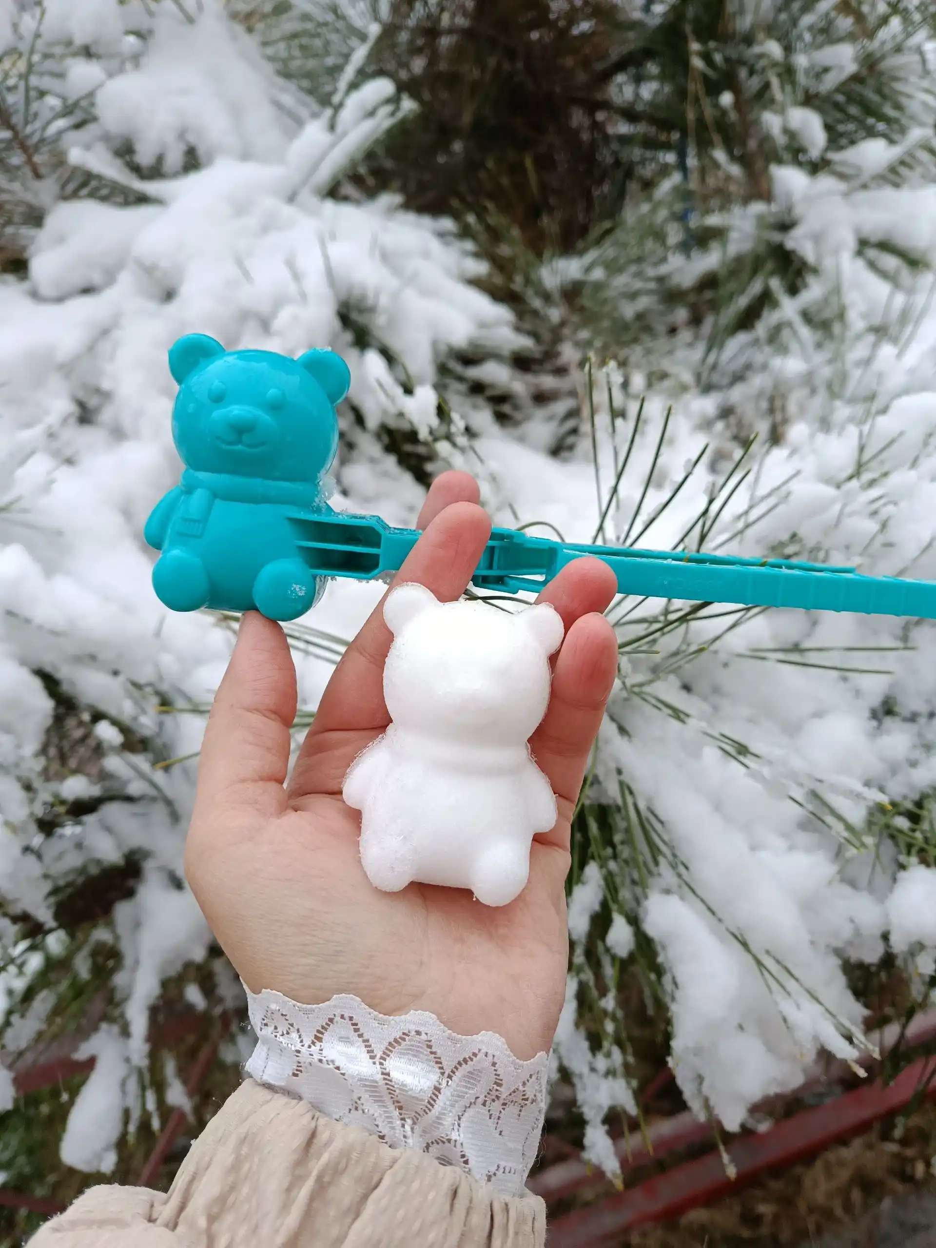 Форма для лепки снеговика