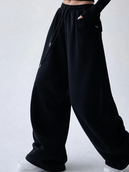 Ayollar uchun issiq jogger shimlar, nachosli sport shalvari, kuz qish uchun