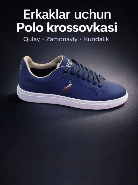 Зимние мужские кеды Polo, внутри 