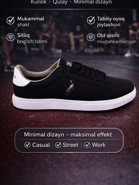 Erkaklar uchun Polo keda ichi yumshoq 