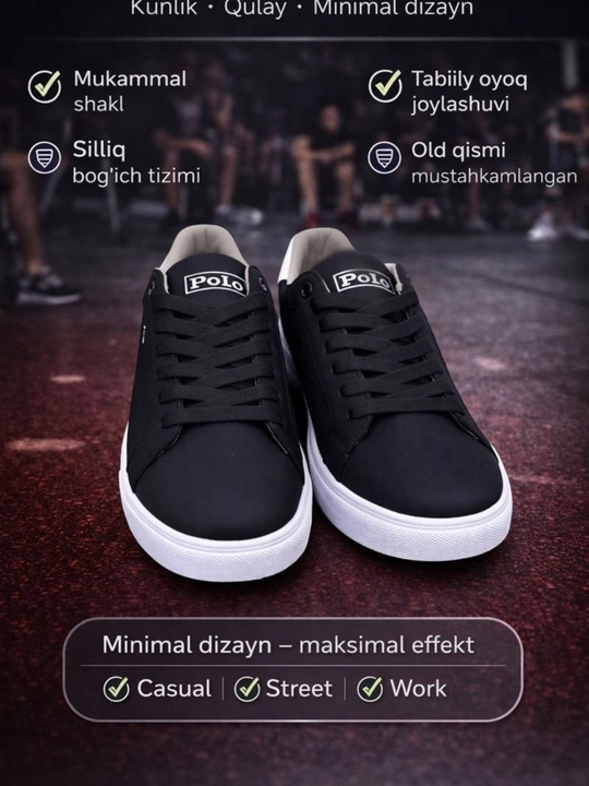 Erkaklar uchun Polo keda ichi yumshoq 