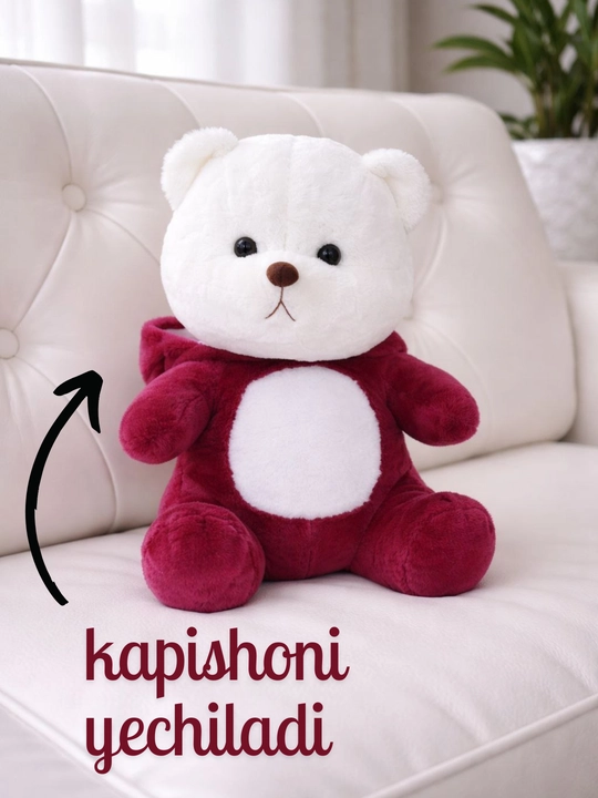 Kattalar va bolalar uchun yumshoq o‘yinchoq, panda, ctich, ayiqcha