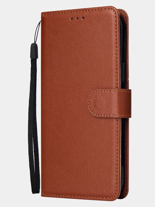 Чехол с подставкой для Samsung Galaxy S21/S22/S23/S24/S25/S26 Ultra PU кожа + Soft TPU
