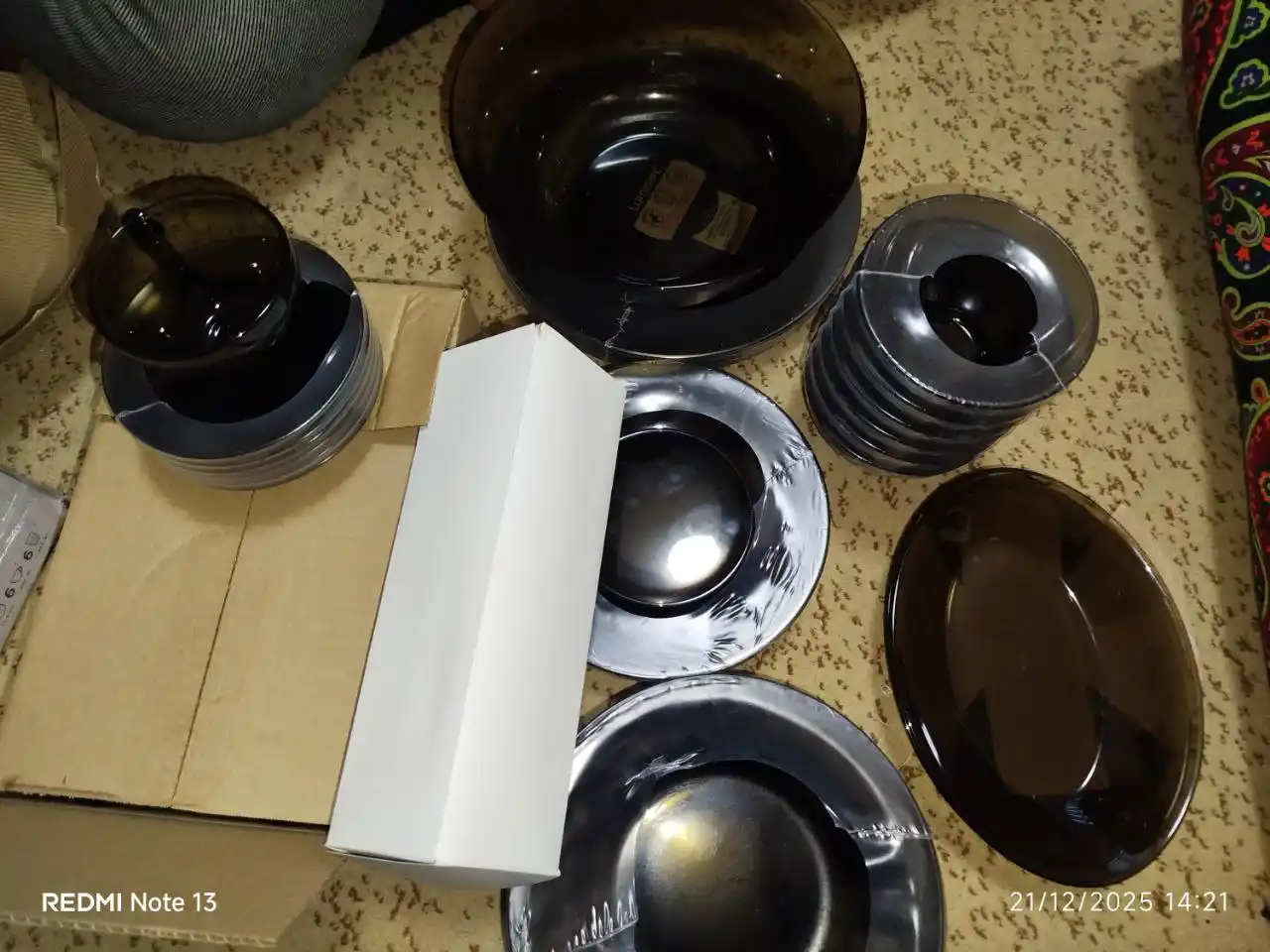 Idishlar to'plami Luminarc Ambiante eclipse L5181, 45 buyumlar