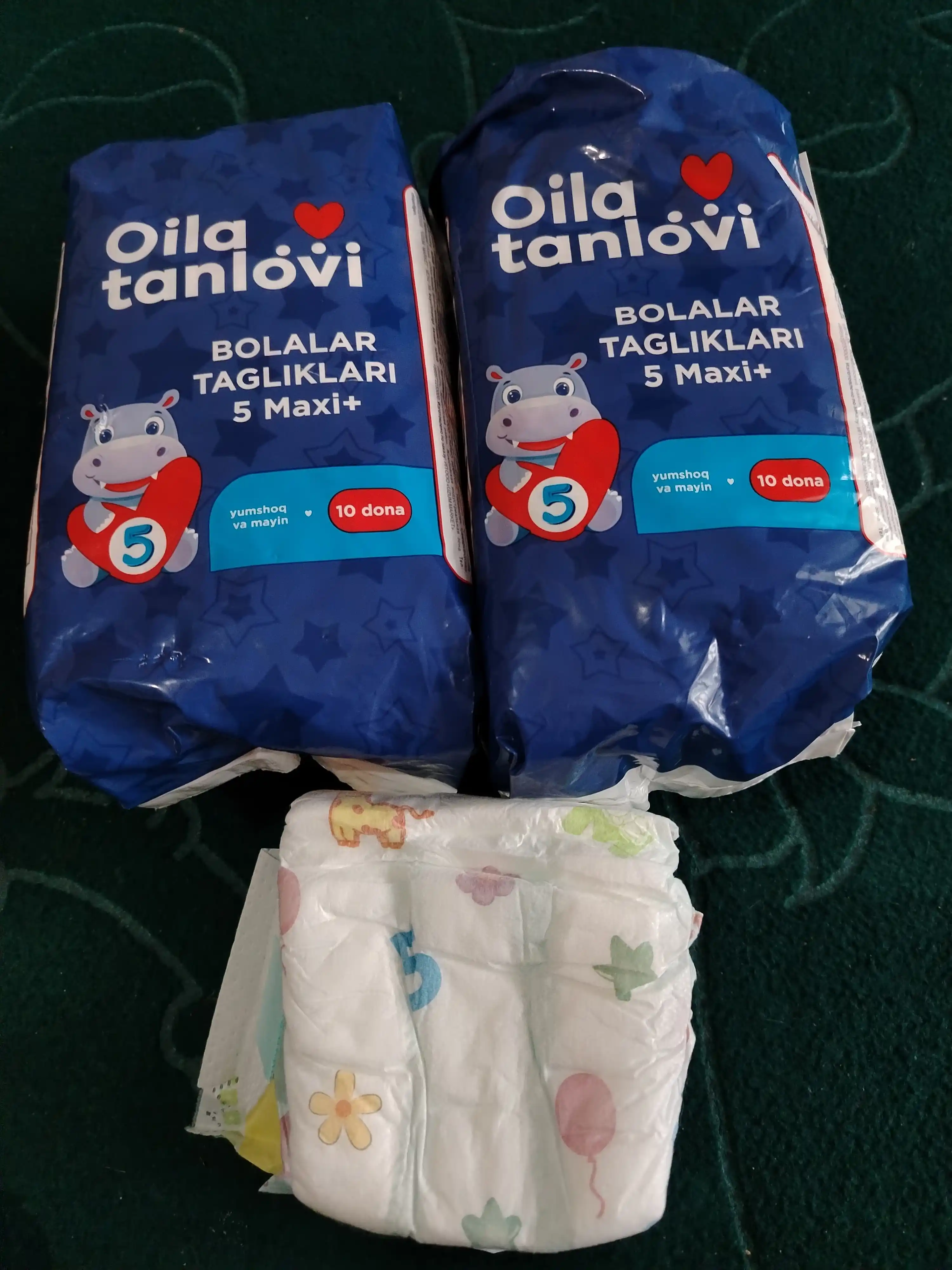 Подгузники Oila Tanlovi 3 (MIDI), 12 шт