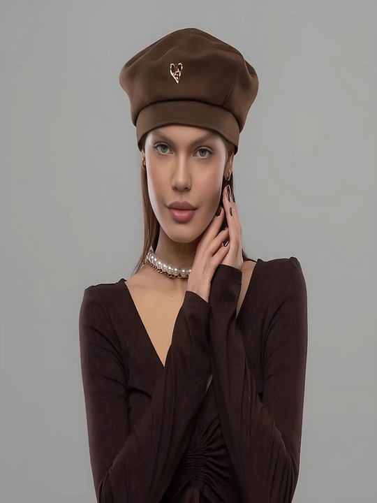 Женский берет, фуражка - 