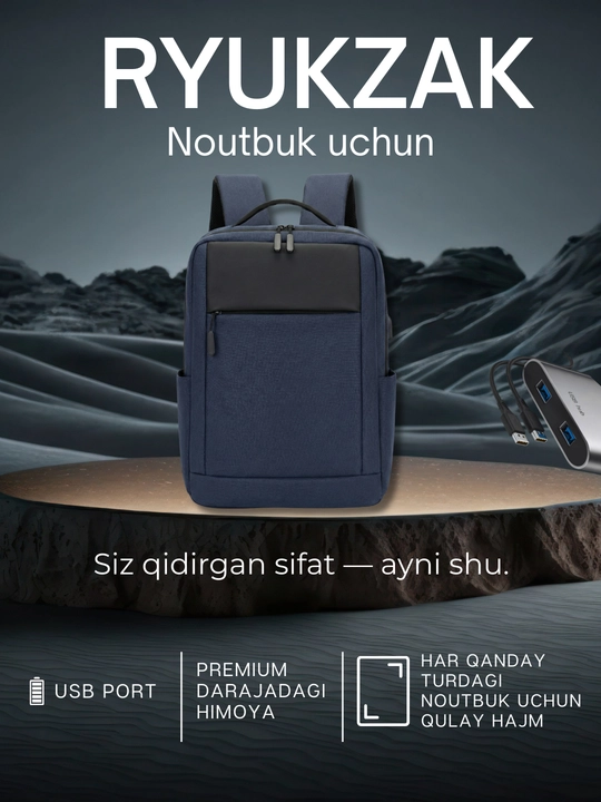 Erkaklar va ayollar uchun shahar ryukzagi, USB noutbuk, maktab uchun, ofis, sayohat sumkasi - 