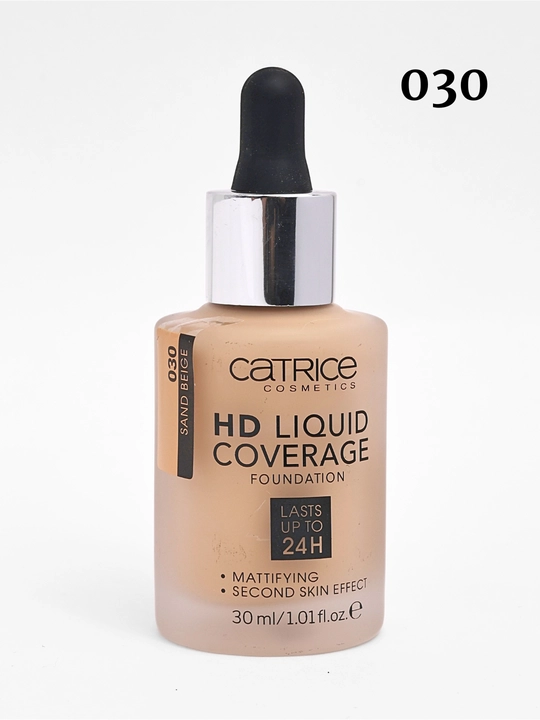 HD Liquid Coverage tonal kremi: 24 soat davomida mukammal pardoz - 