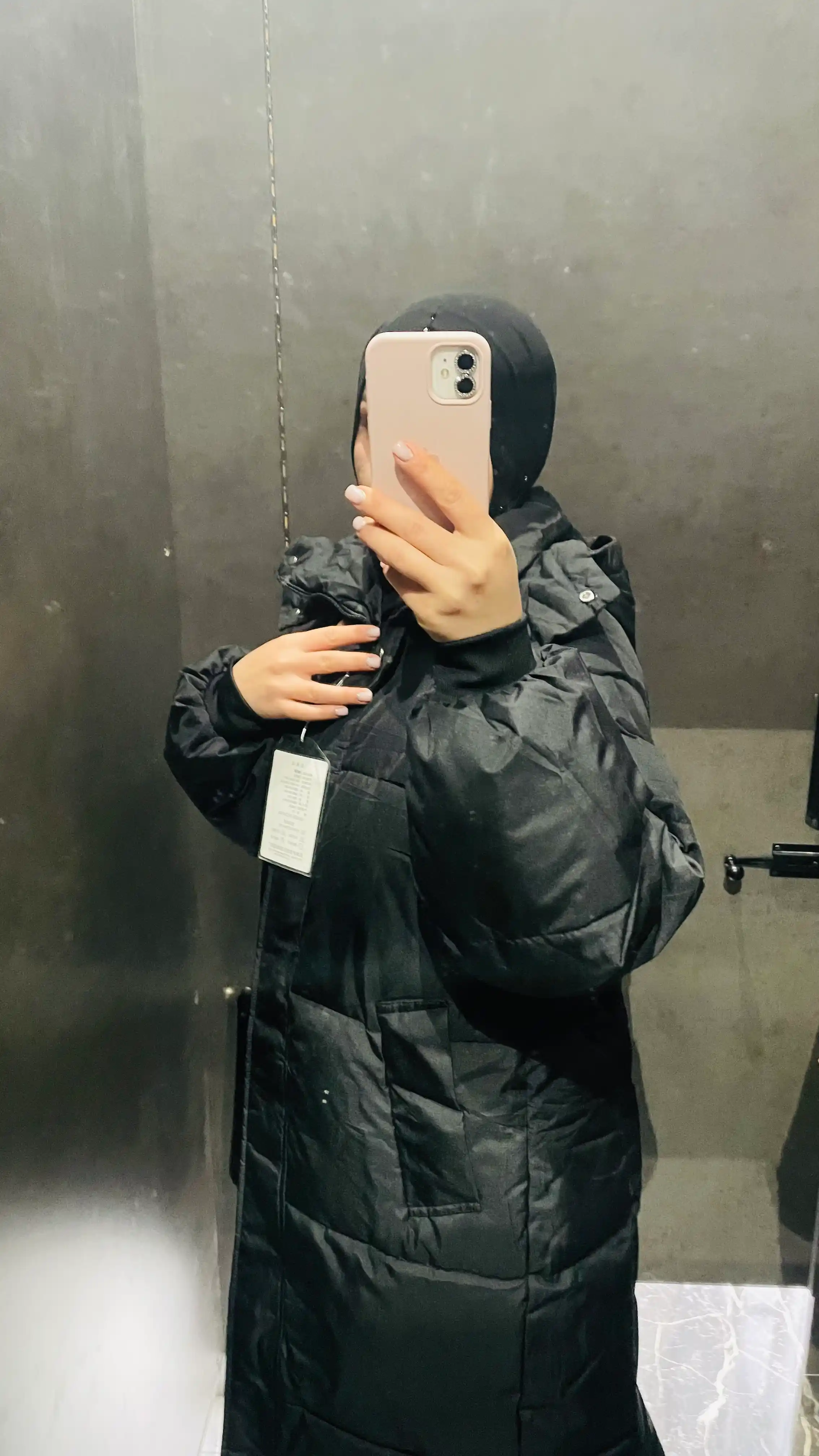 Kurtka ayollar uchun, issiq uzun kurtka - EllyFashion kapyushonli, qishki oversize puxovik