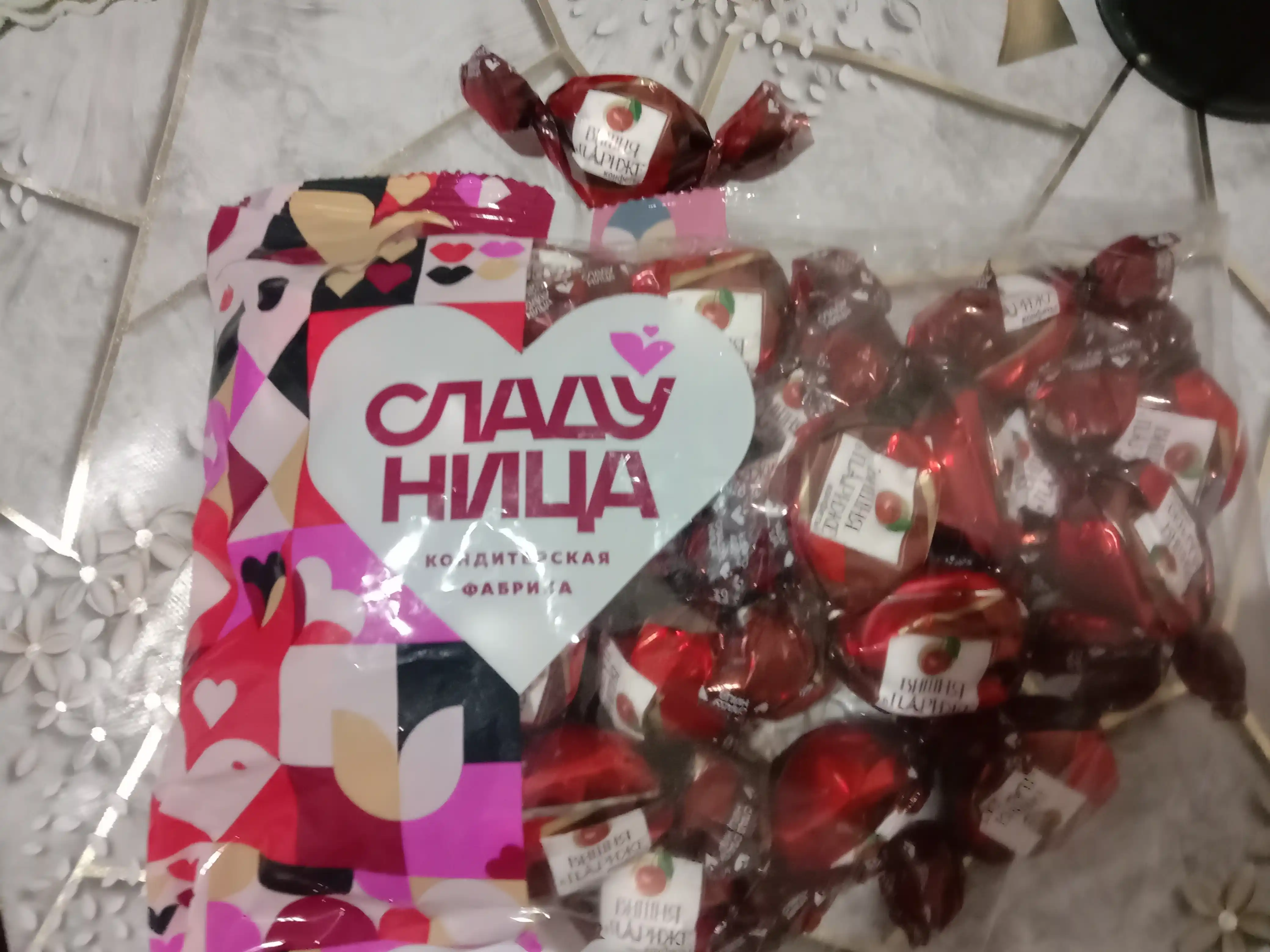 Сладуница - Конфеты Вишня в Париже, 0.5 кг