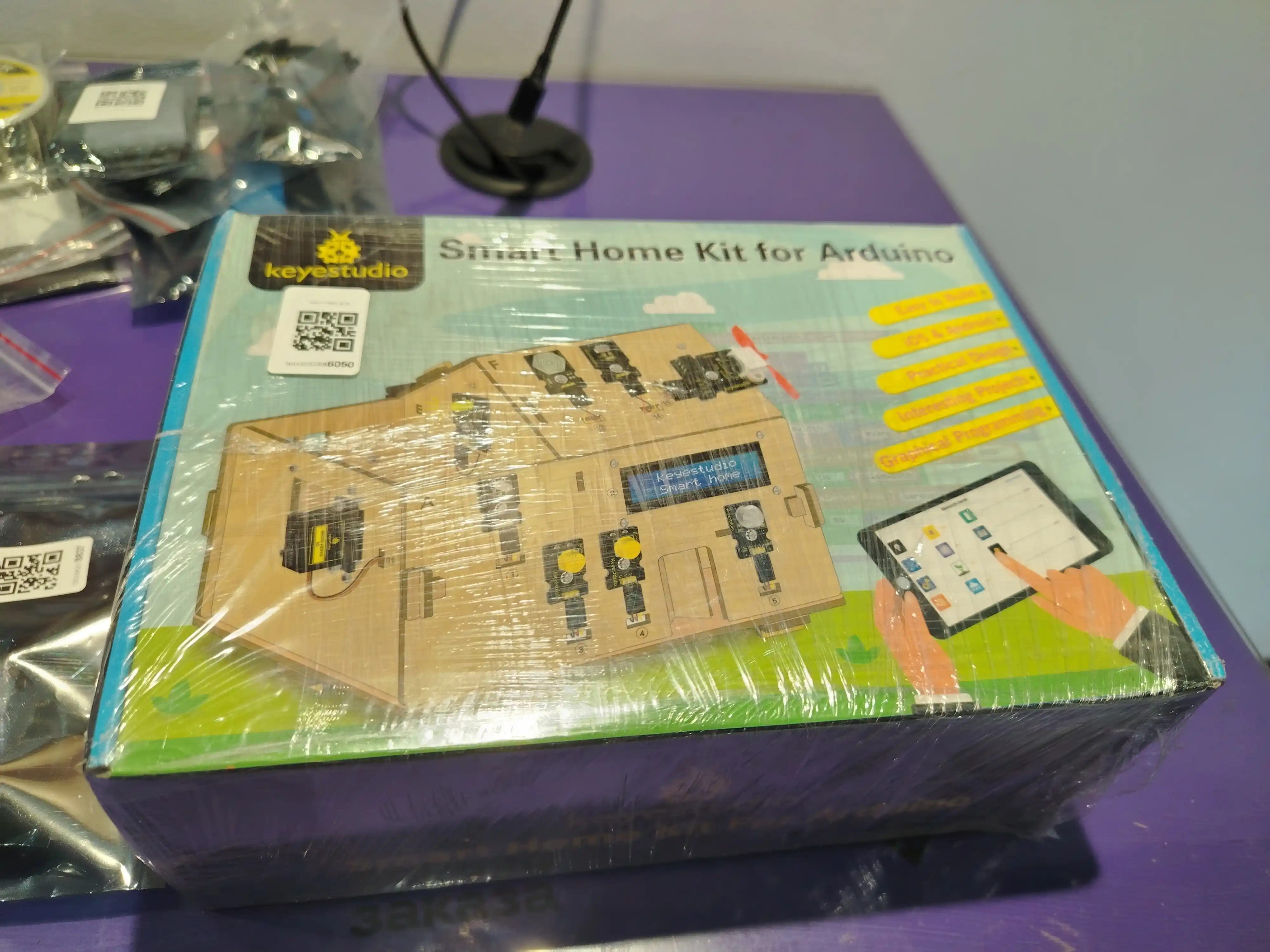 Keyestudio Aqlli Uy  IOT to'plami PLUS Board+15 bilan