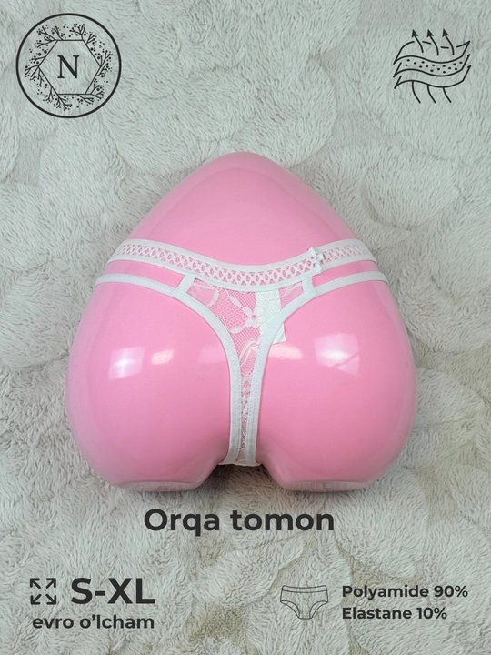To'rli stringi ichki kiyim, ikki tasma, S–XL, evro o‘lcham