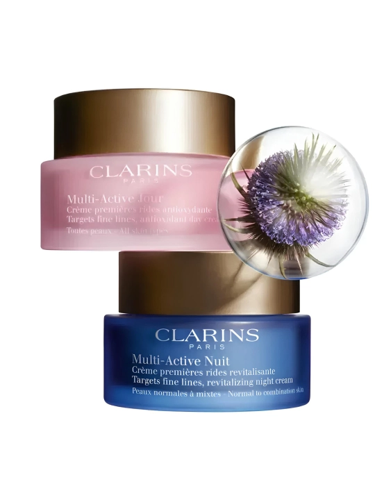 Clarinsdan "Extra-Firming" qarishga qarshi, kunduzgi va tungi kremlar to‘plami - 