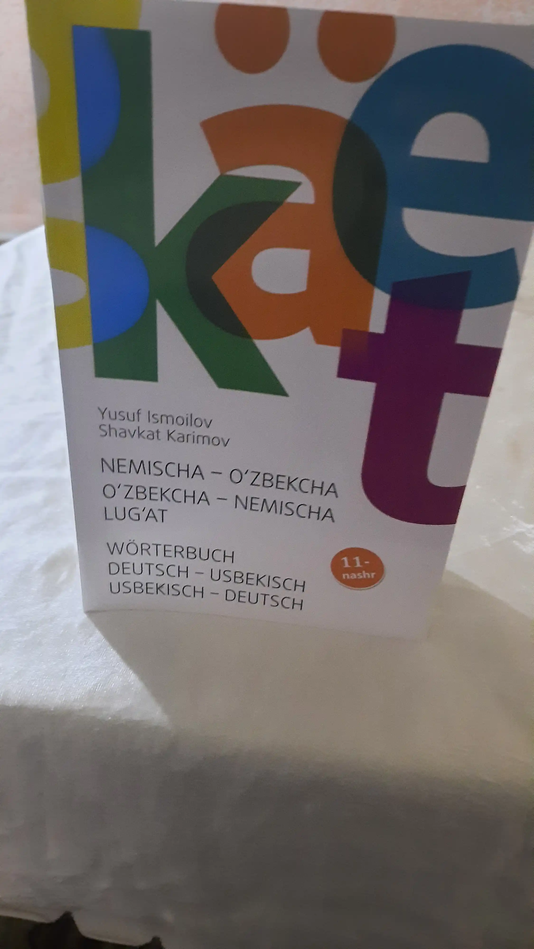 "O‘zbekcha-nemischa lug‘at" - Shavkat Karimov