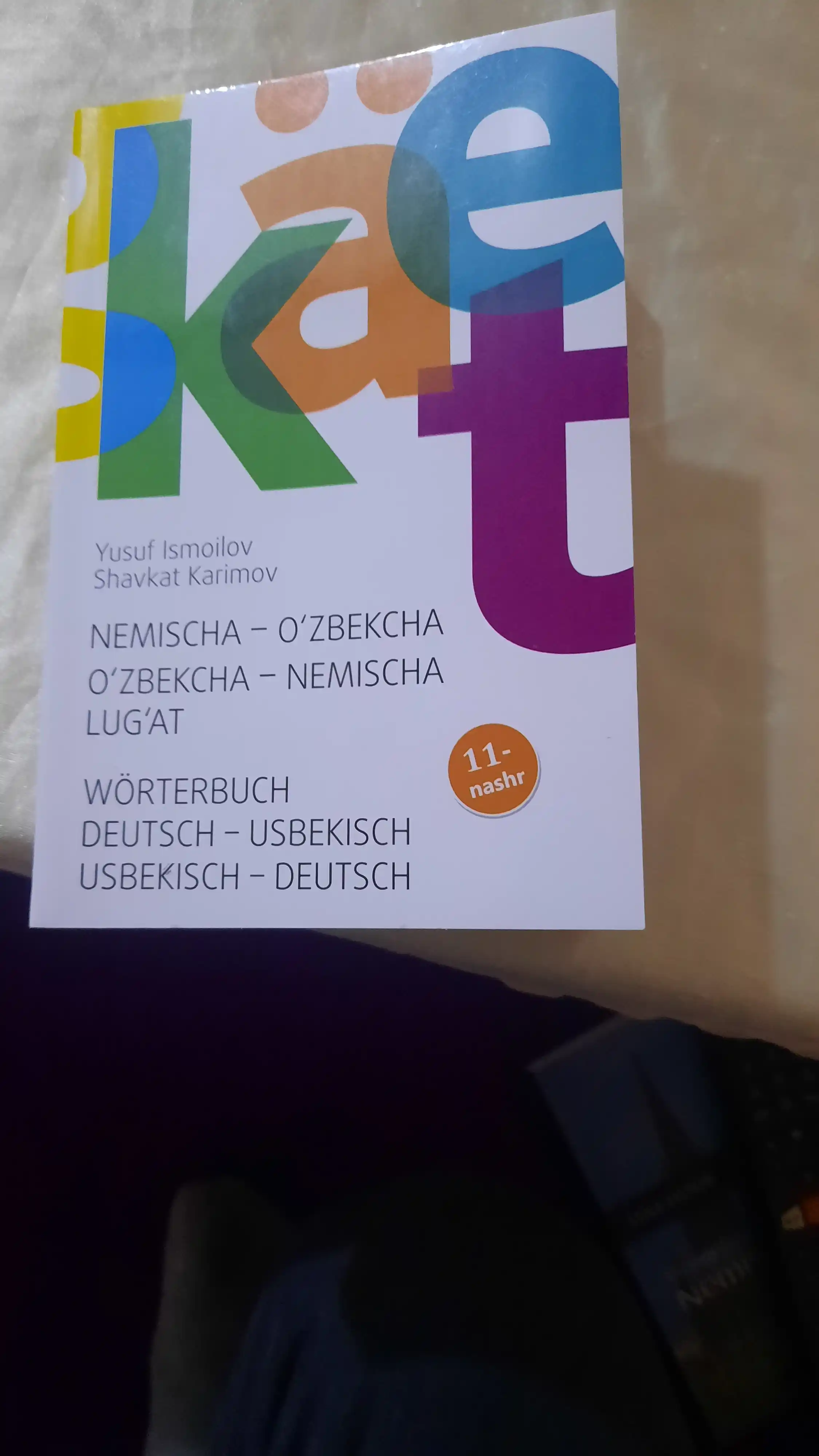 "O‘zbekcha-nemischa lug‘at" - Shavkat Karimov