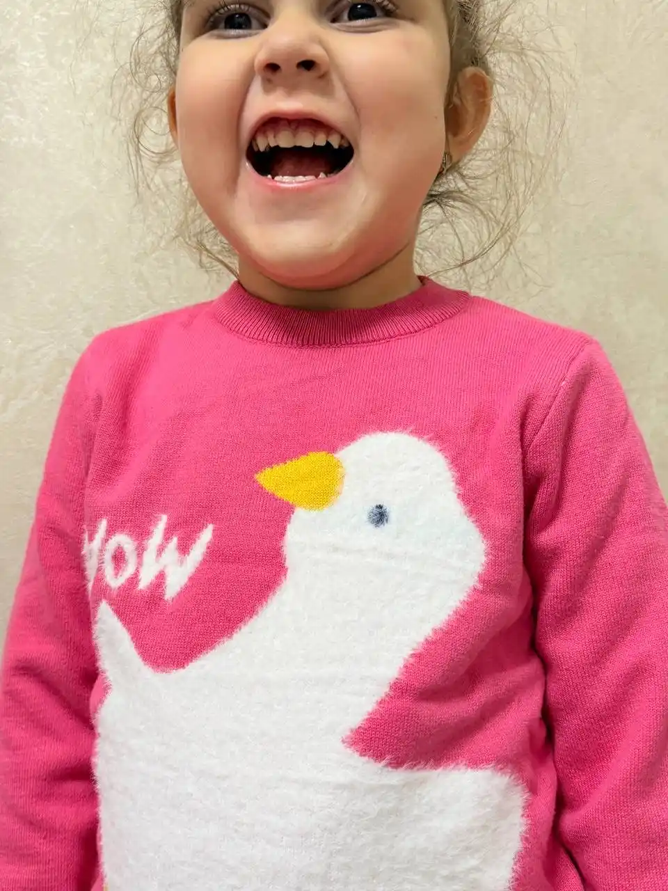 Детский свитер для девочек, от 2 до 7 лет, джемпер J&R kids