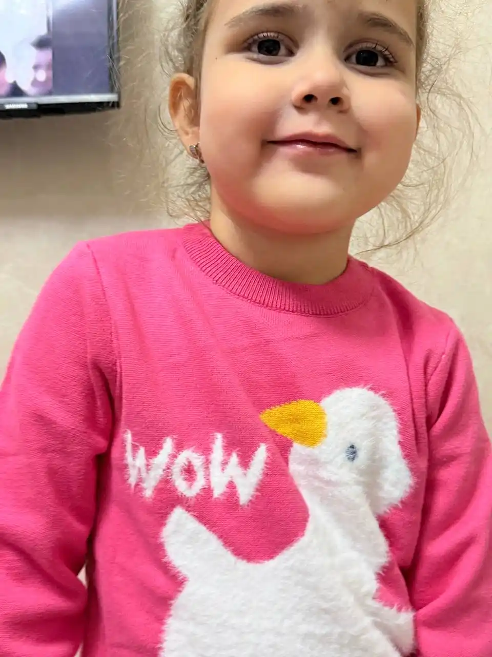 Детский свитер для девочек, от 2 до 7 лет, джемпер J&R kids