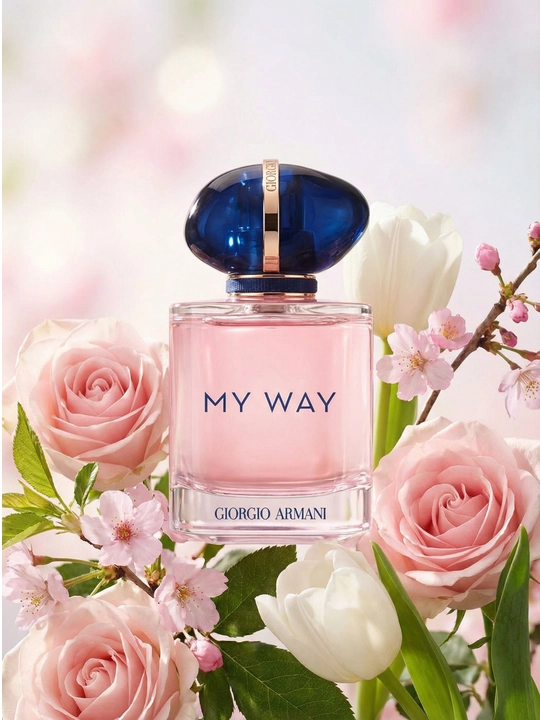 Parfyumlangan suv Giorgio Armani My Way ayollar atiri, Eau de Parfum, 90 ml