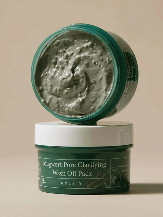 Маска для лица Mugwort Pore Clarifying Wash Off Pack