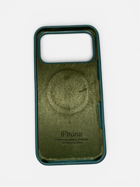 IPhone 13, 14, 15, 16, 17 Pro, Maks, rangli, silikon g'iloflar