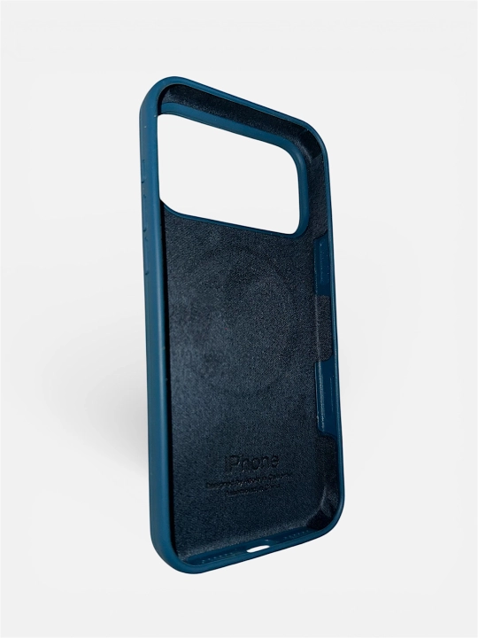 IPhone 13, 14, 15, 16, 17 Pro, Maks, rangli, silikon g'iloflar