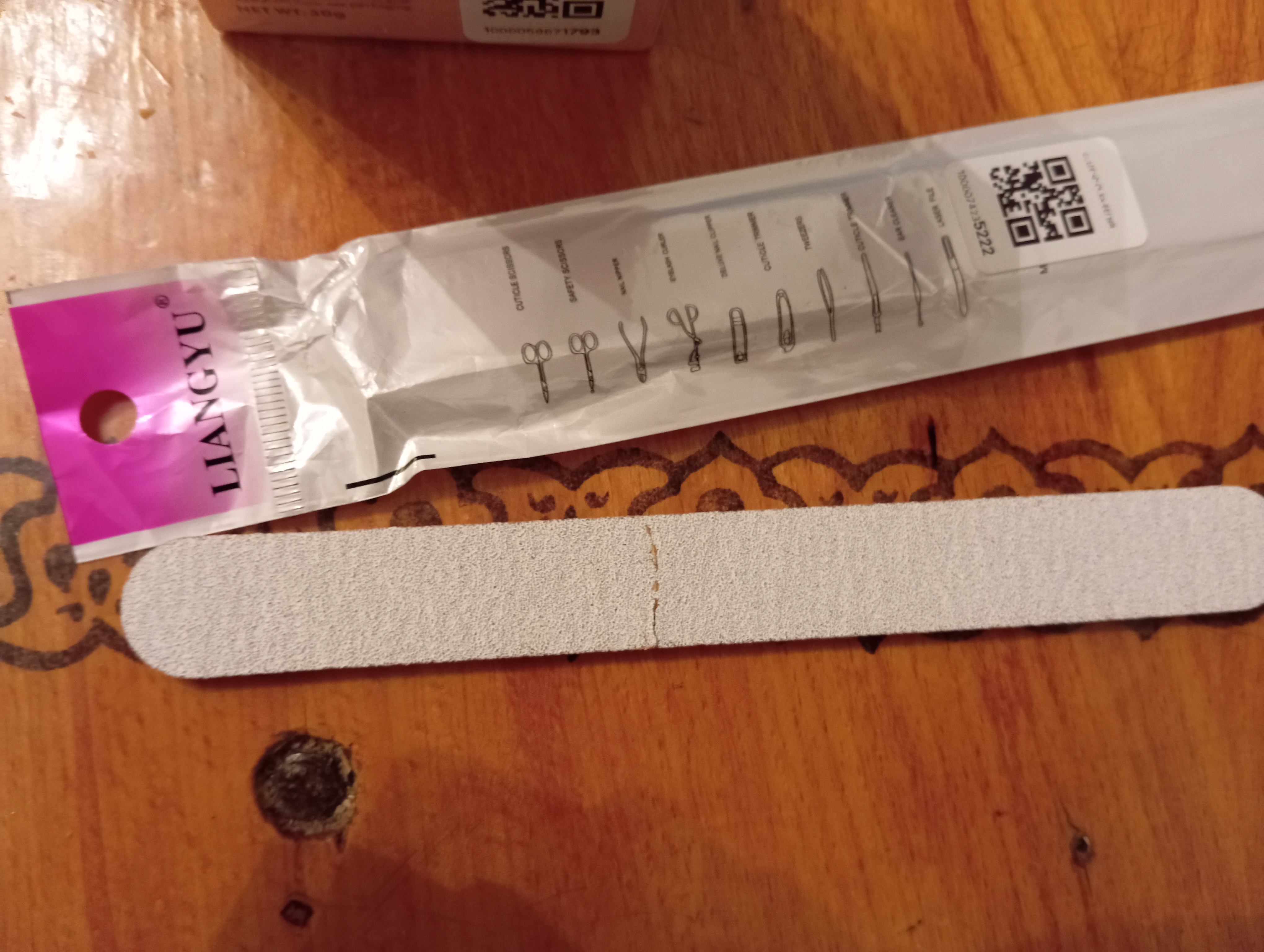 OPI 100/180 tirnoq pilkasi
