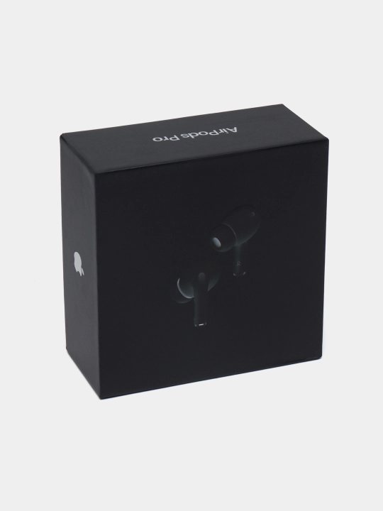 Simsiz quloqchinlar Pods Pro qora Dubai, simsiz zaryadlanishli, qora, matli