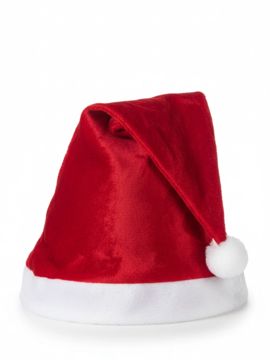 Qorbobo Yangi yil bayramona qalpoqlari 8-13 yoshgacha (Santa Klaus shapkasi) - 