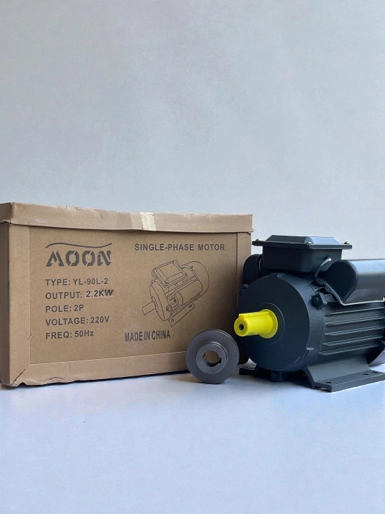 MOON, bir fazali elektr dvigatel 2.2 kW, 220V, 3000 ayl/min