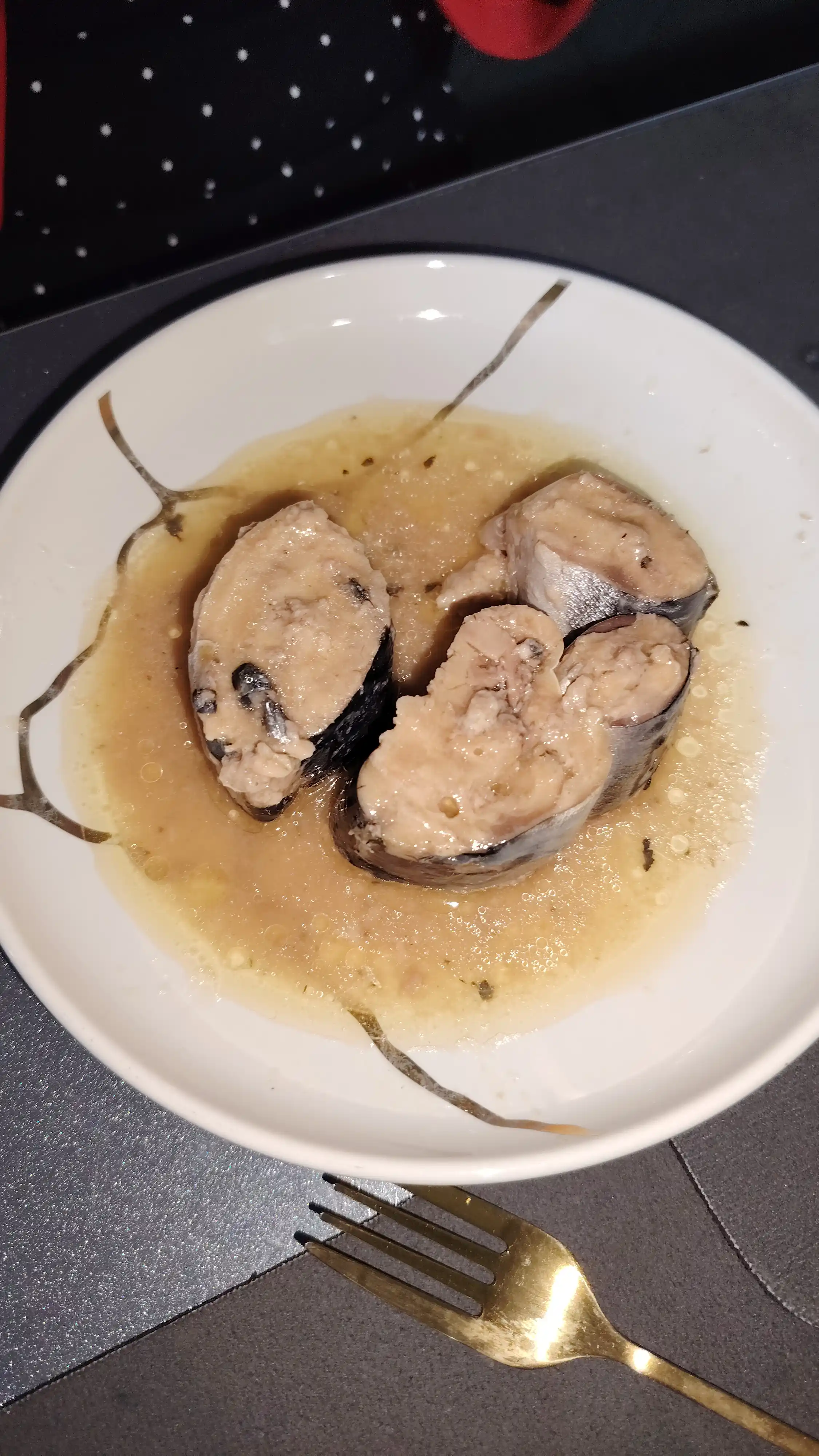 Atlantika tabiiy skumbriyasi Za Rodinu, yog'da, 185 gr