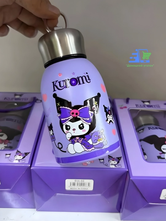 Bolalar uchun termobutulka-termos Spider-Man/Kuromi/Hello Kitty/Frozen300 m