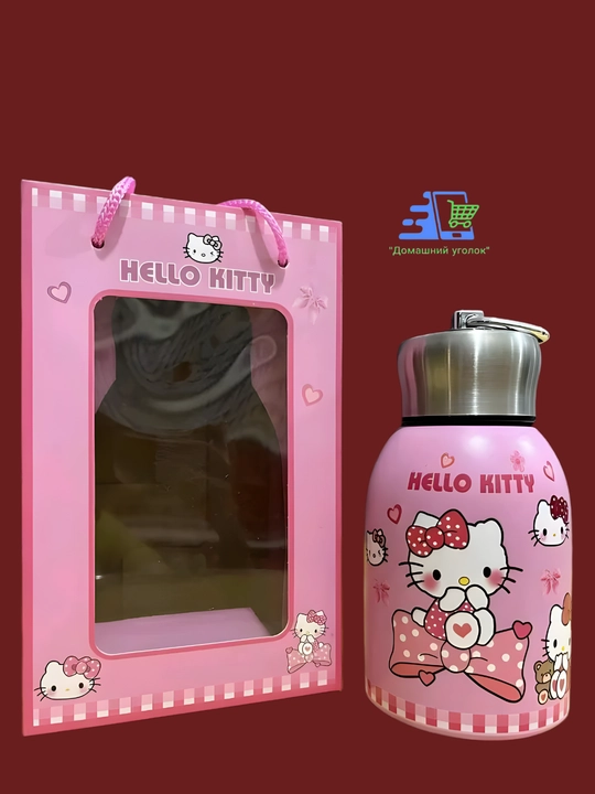 Bolalar uchun termobutulka-termos Spider-Man/Kuromi/Hello Kitty/Frozen300 m