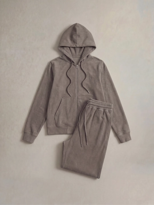 MIYO ayollar sport dvoyka kostyumi — oversize, issiq, xudi va keng shim, har kungi