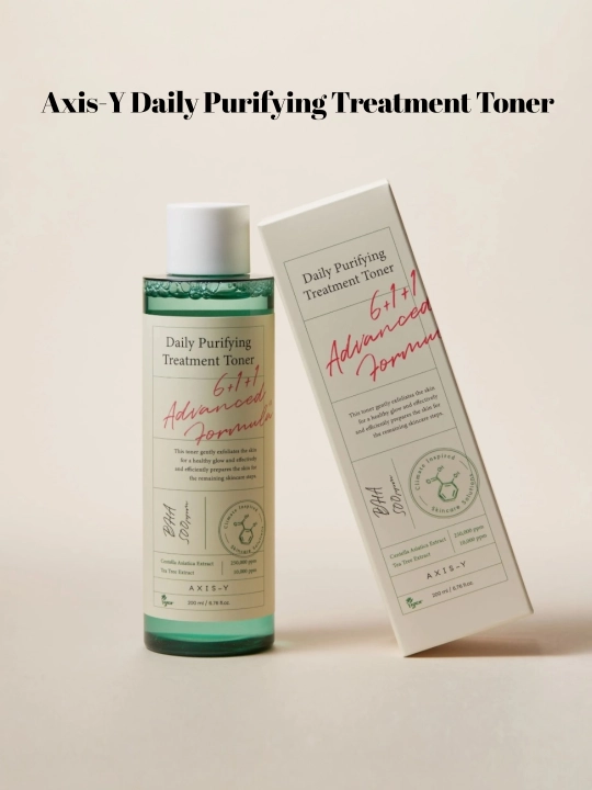 Centella va BHA kislotasi bilan kunlik tozalovchi tonik AXIS-Y, 200 ml - 