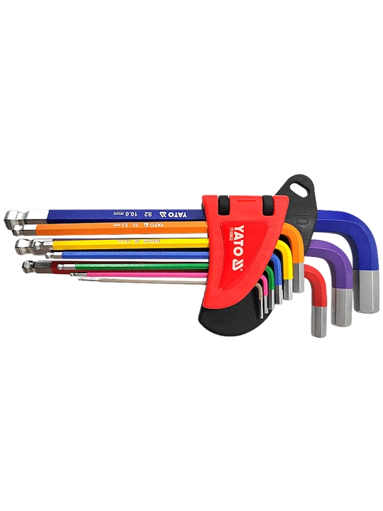 Набор ключей YATO HEX 1.5-10 мм и TORX T10-T50 S2