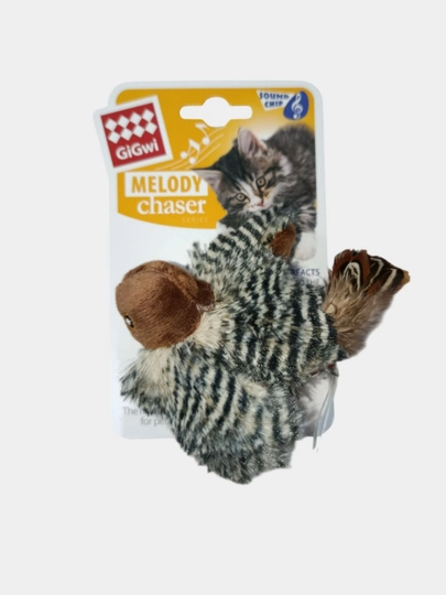 Интерактивная игрушка для кошек Gigwi Melody Chaser Bird