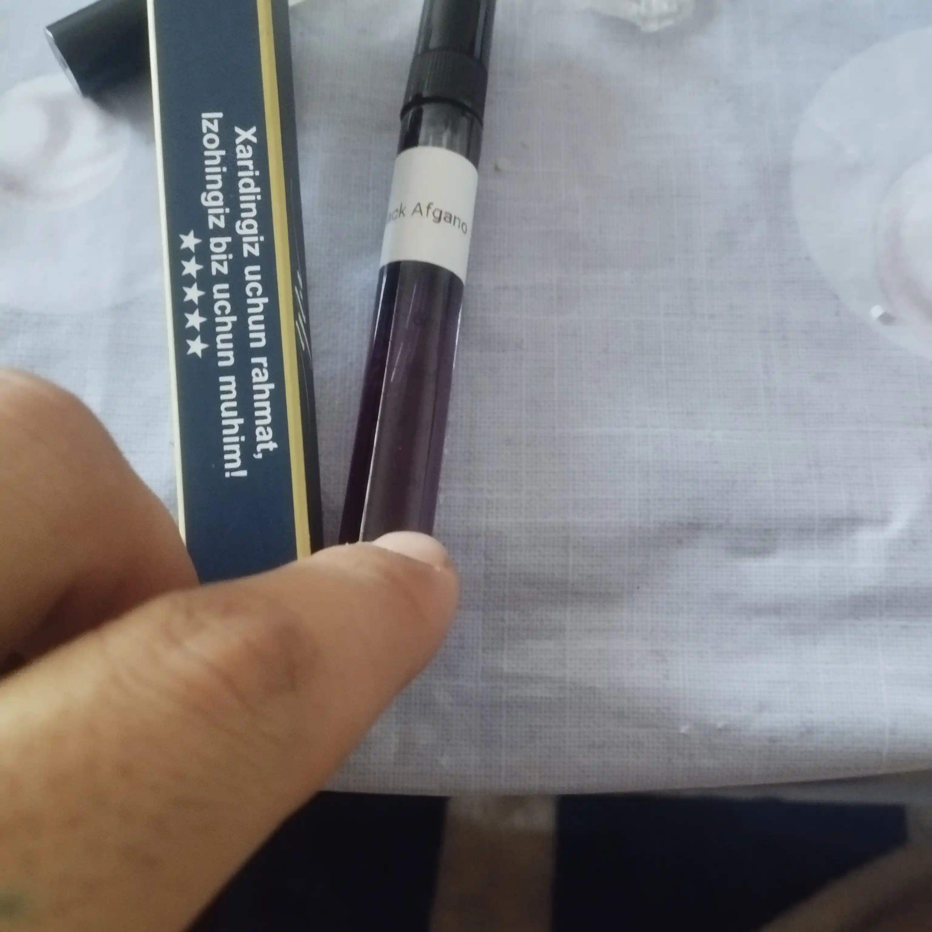 Erkaklar atiri Black afgano Nasomatto BAA, 5, 10 ml