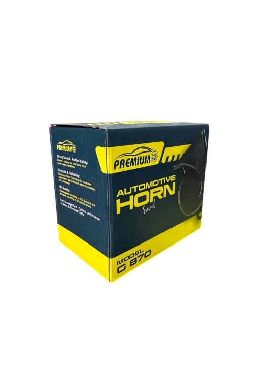 Avtomobil ovoz signali G870 12V  (2 dona, High/Low, 115 dB)