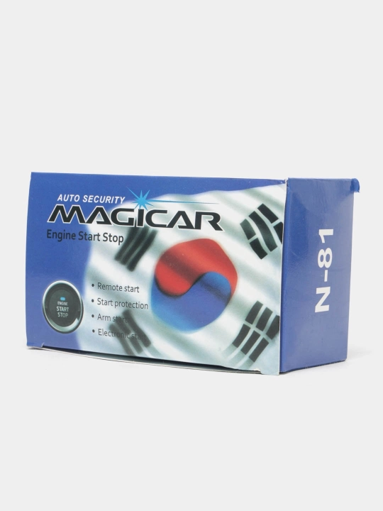 Magicar Start-Stop 12V - yorug‘lik bilan jihozlangan universal dvigatelni ishga tushirish tugmasi