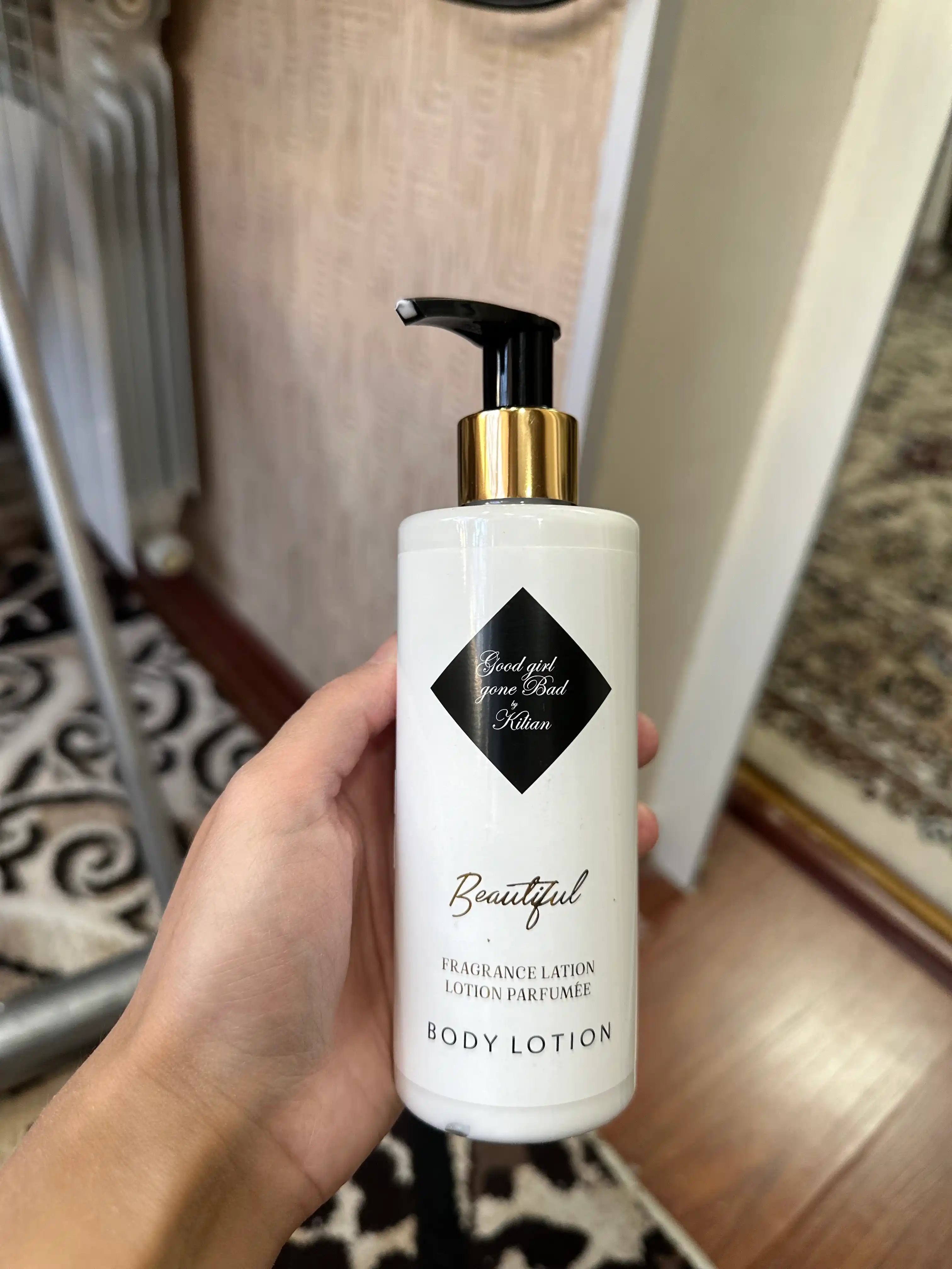 Badan uchun lasyon Intrigue, Taboo, Libre, Versace, Kilian, Barakkat, Bombshell, 250 ml