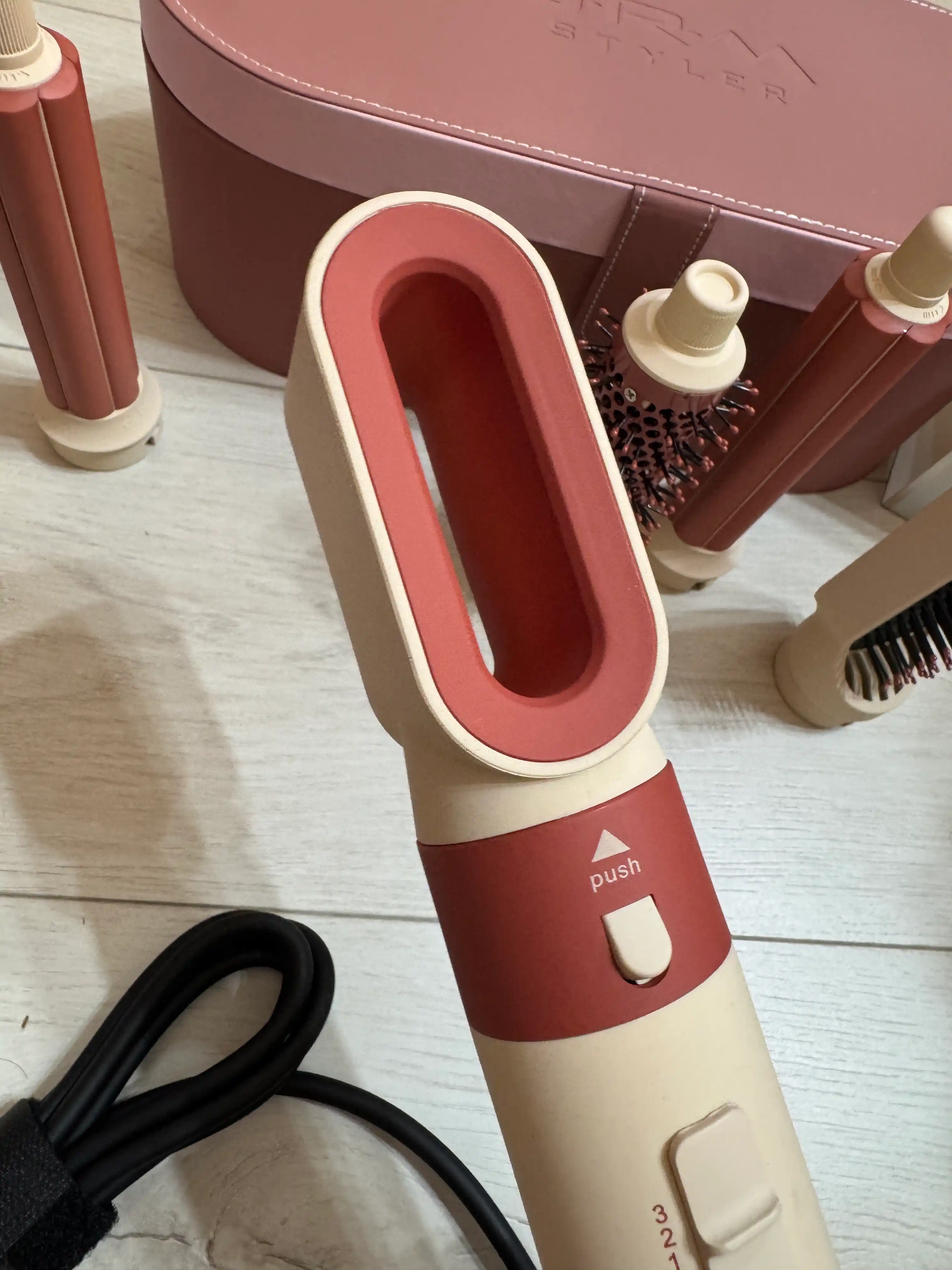 Issiq havo bilan yotqizish uchun JRM styler JR-5005