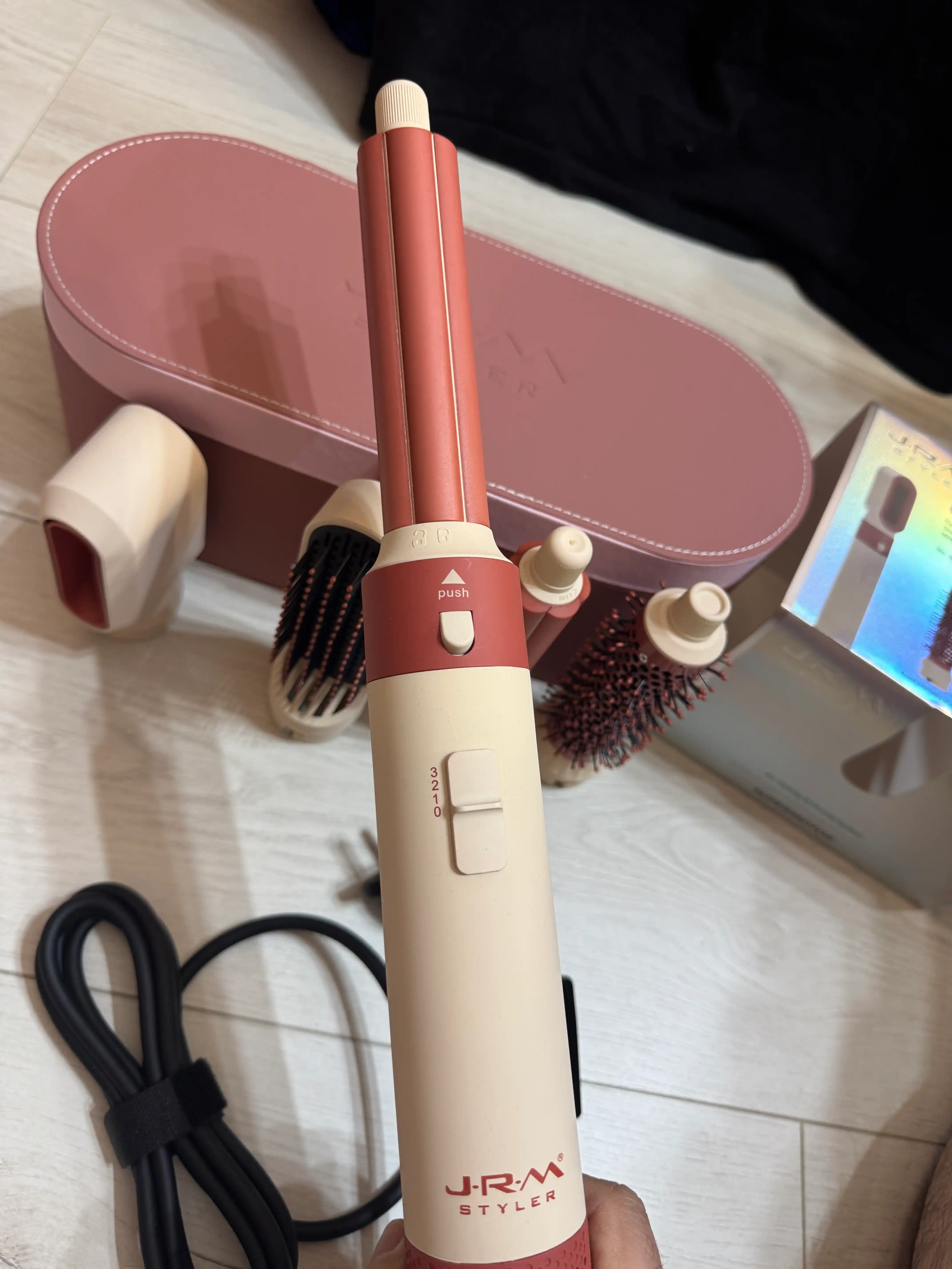 Issiq havo bilan yotqizish uchun JRM styler JR-5005