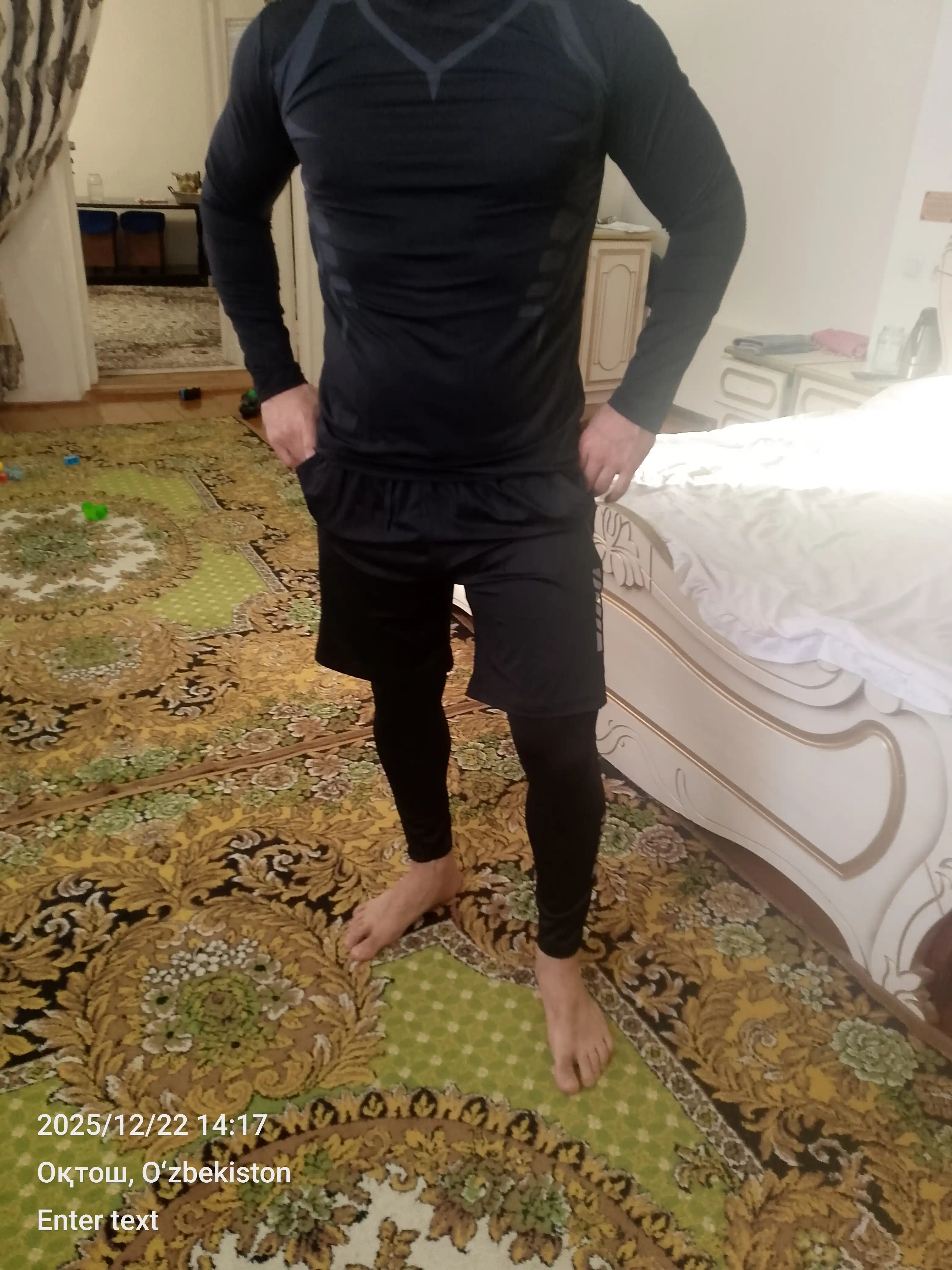 Erkaklar rashgard sport to‘plami, 3 tasi 1 da