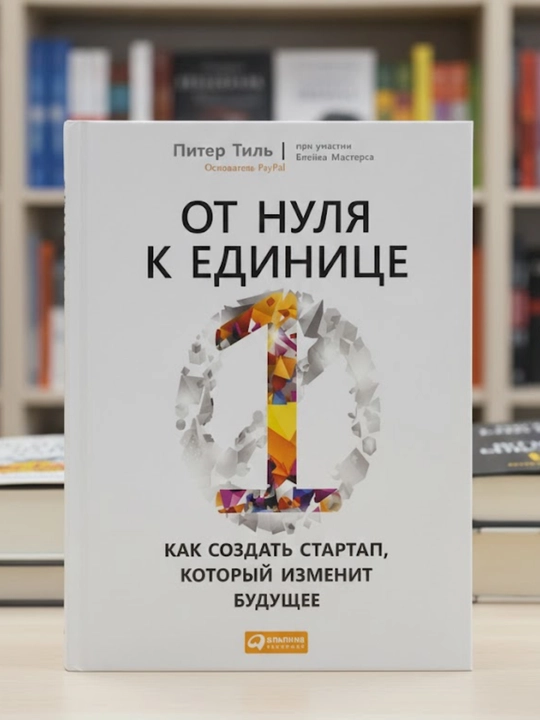 Книга От нуля к единице Питер Тиль - 