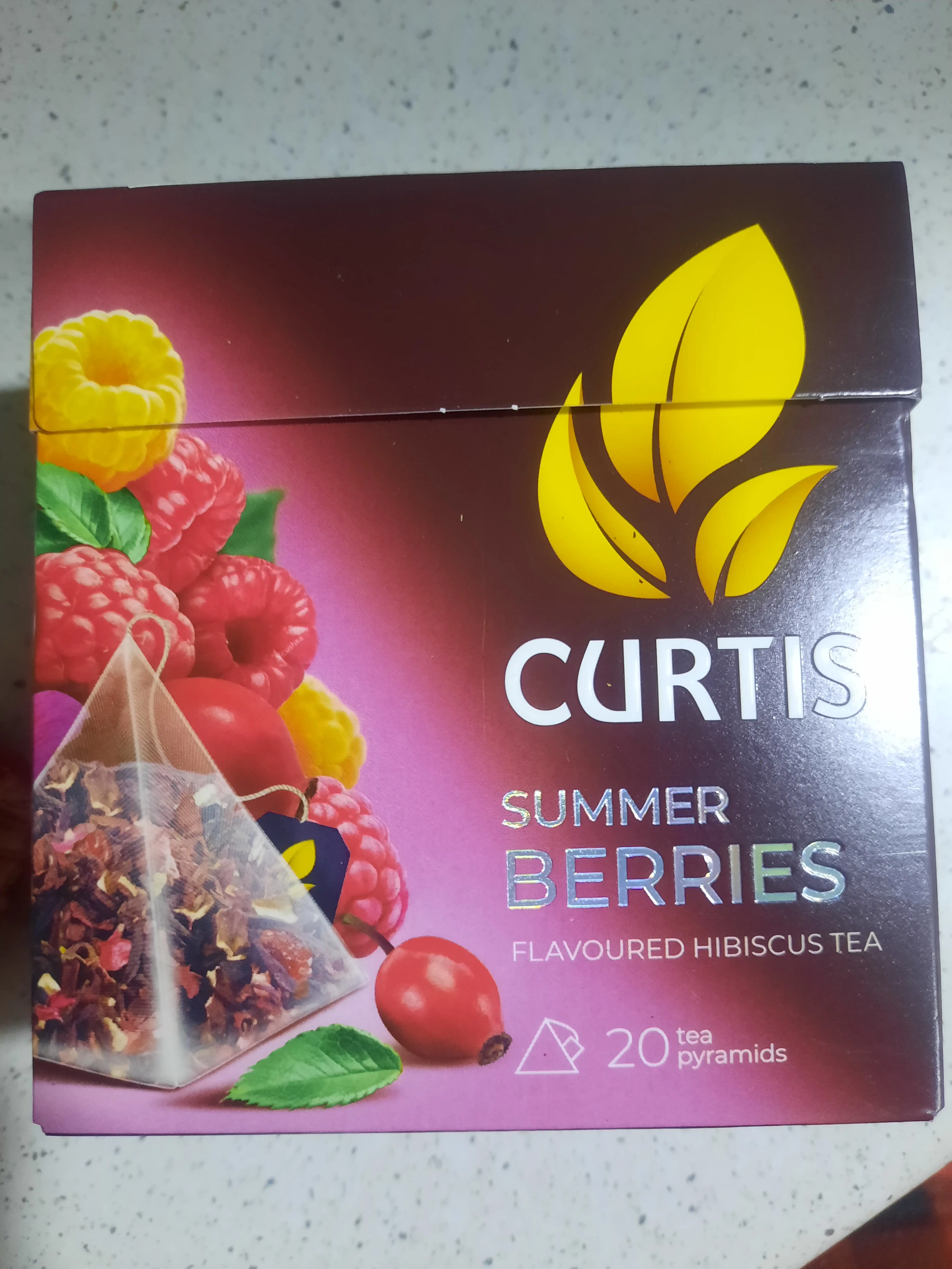 O‘tli choy piramidali Curtis "Summer Berries", 20 dona