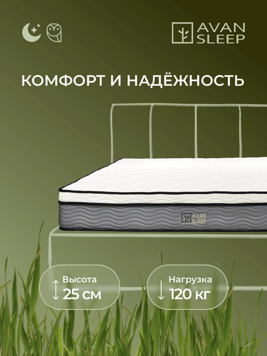 Аnatomik matras Gloria, 200x80 / 200x90 / 200x160 / 200x180 / 210x170 / 210x180 sm
