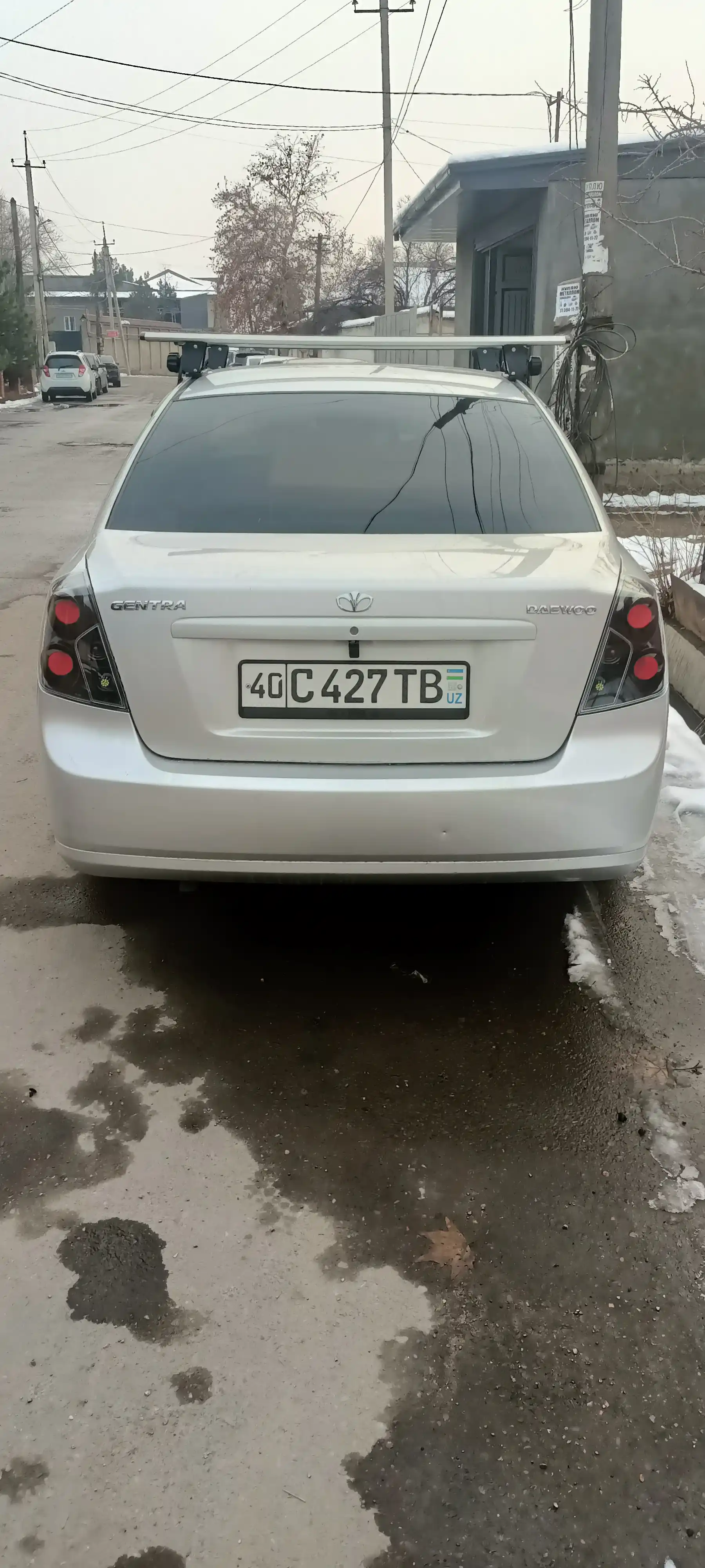 Orqa chiroq Lacetti Gentra Black Edition, ichki qora, oynasi shaffof