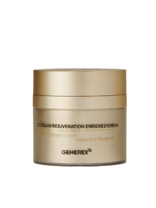 Yuz uchun qarishga qarshi GENEREX Koreya kremi, yoshartirish uchun tezkor lifting, 50 ml
