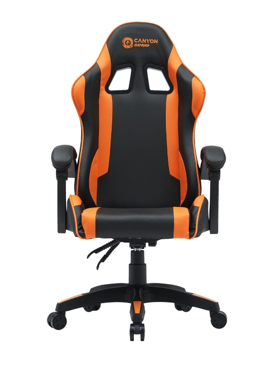 Игровое компьютерное кресло Canyon Core SGCH2, экокожа, подушки мягкие подлокотники 120 кг